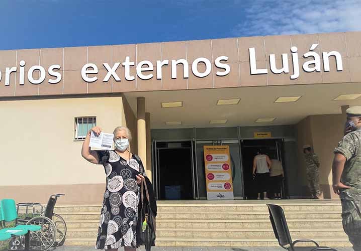 Comenzó la vacunación contra el coronavirus en Luján de Cuyo