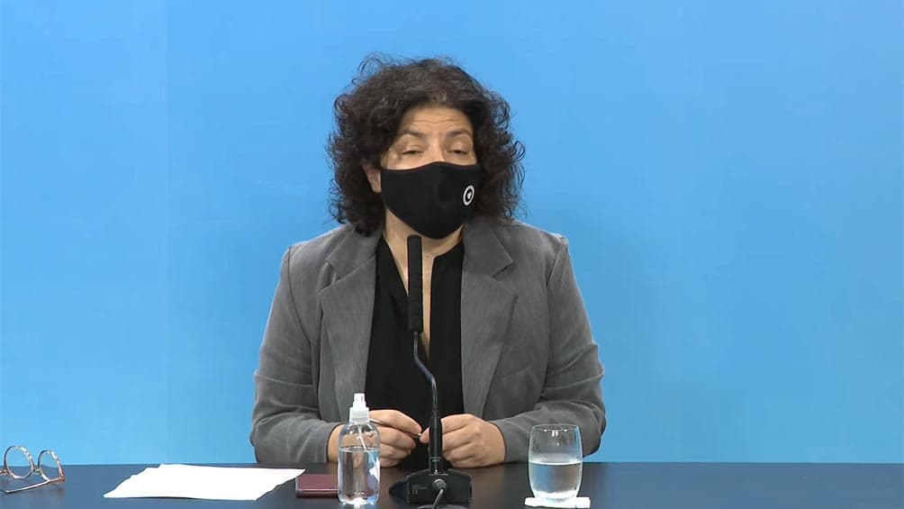 «La segunda ola de contagios es un hecho», dijo Vizzotti