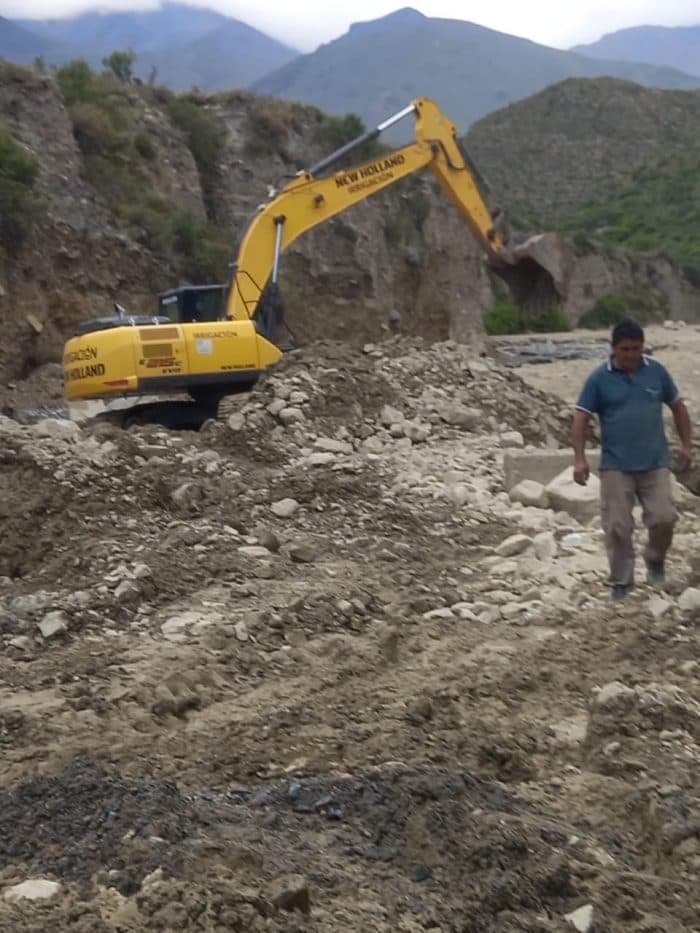 Irrigación actúa en Potrerillos para restablecer los servicios tras las crecidas