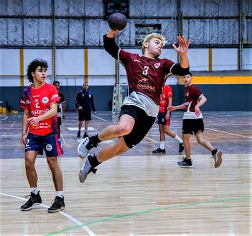 Ignacio Cedergren Guidolin es lujanino y participa en la Selección Argentina de Handball