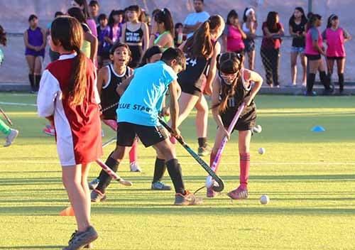 Luján inauguró el microestadio municipal de hockey