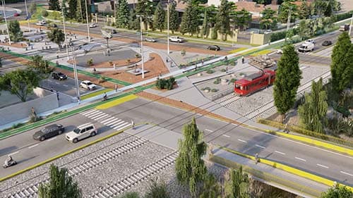 Avances en el Metrotranvía a Luján. Puntos clave del avance del Metrotranvía