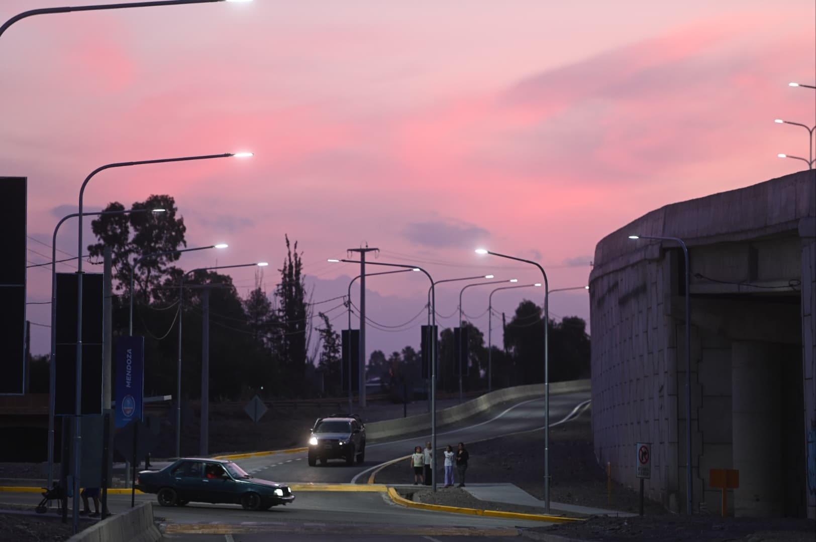 Inauguraron el 2° tramo de la Panamericana - Ruta 82.