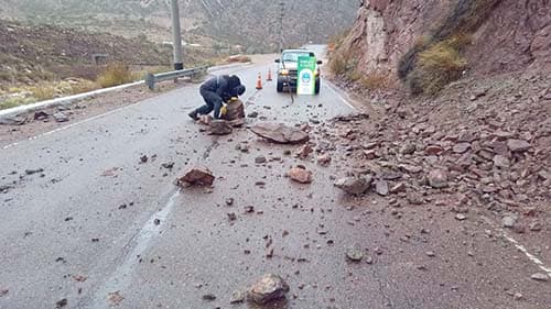 Rutas 82 y 89 habilitadas a Cacheuta y Potrerillos