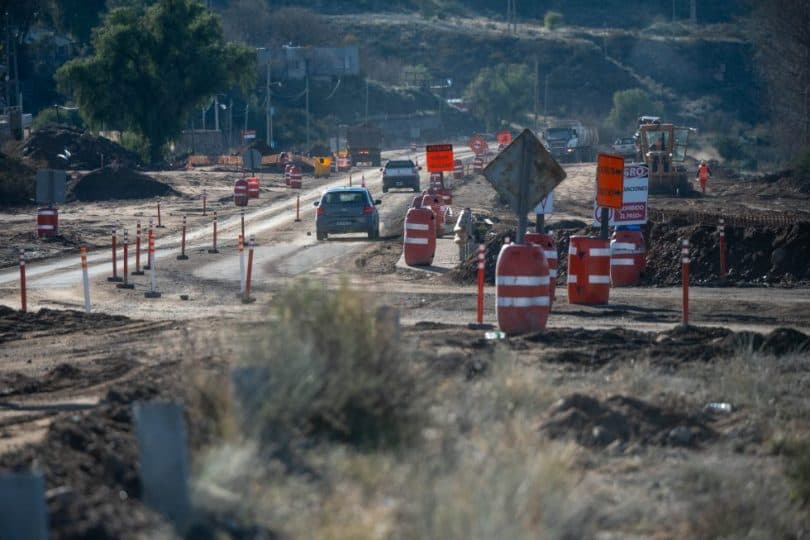 Ruta 82: consolidación del 50% hacia Cacheuta