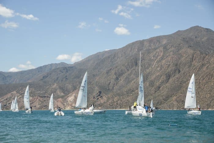 Potrerillos recibe el 7° Campeonato del Oeste Clase J 24 2021 de Yachting
